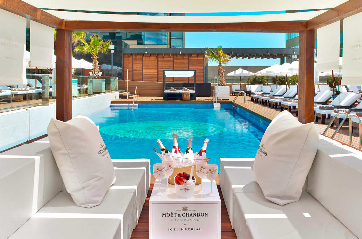 Purobeach Barcelona pool