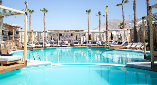 Barolo Beach Santorini pool beach day pass